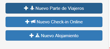 Botón de Nuevo Check-in Online